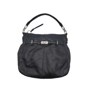 Coach Ashlyn Chelsea Black Leather Hobo Bag